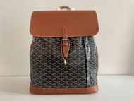 💕折扣 💕全新正品高雅德Goyard Alpin MM經典人字紋百搭大容量通勤旅遊兩用後背包 | Goyard Alpin MM Backpack|