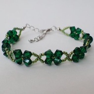 小花手鍊, 施華洛世奇元素, 中綠