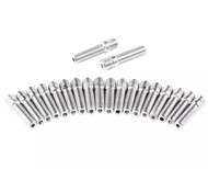GF95 20pcs Extended M14*1.25 - M12*1.5 Long Wheel Stud Conversion 58mm Length Adapter Bolt