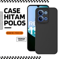 REDMI 15C Case / poco C85 BLACK MATE Accessories hp Protective/ hp REDMI 15C Casing/ / poco C85