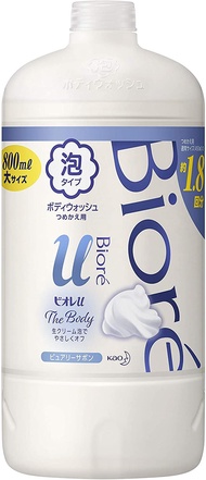 Kao Biore U身體泡沫型純Sabon香水800ml