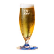 🇫🇷 Kronenbourg 1664 Brut Glass Goblet 500mL Beer Limited Edition Wine Glass Champagne Glass Drinking Tumbler Cup Mug Stein Container Appliance Tableware Classic Logo France Clear Crystal Brand New 1664 Brut 法國拉格啤酒限量版玻璃杯高腳杯經典啤酒杯酒杯香檳杯水杯紀念透明水晶杯套裝全新連盒