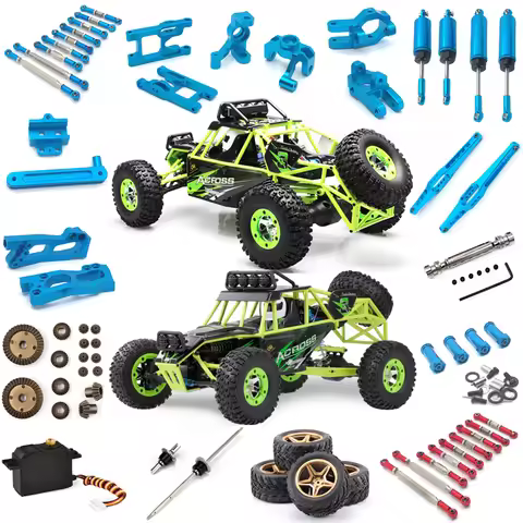 Wltoys 12428 12427 12423 RC Car all upgrade metal parts RC truck Front Rear Differential Gear 12428-