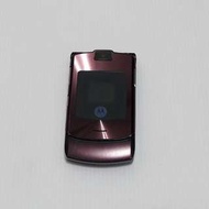 經典收藏！Motorola高質感金屬掀開按鍵式智障型手機