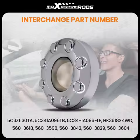 Wheel Center Hub Cap for Ford F-350 F350 Super Duty Dually 4x4 560-3618 2005-18 5C34-1A096-LE 560-35