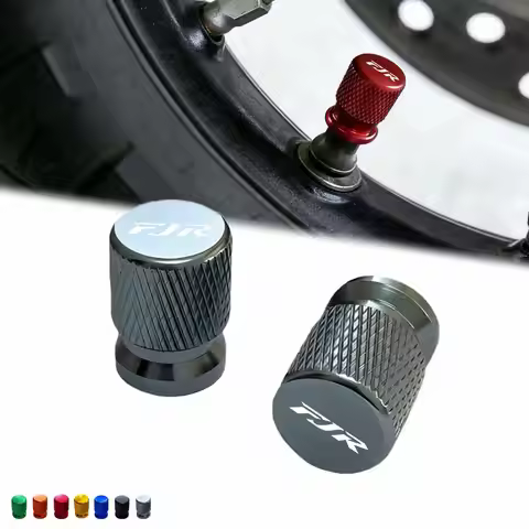 2PCS Motorcycle 2026 For Yamaha FJR1300 A FJR 1300 Aluminum Alloy Tire Wheel Parts Valve Stem Caps C
