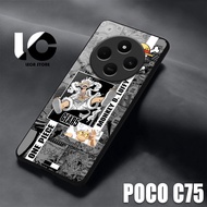 Softcase hp poco C75 Glossy Casing poco C75 Glossy Case Cessing Protectivehp Mobile Phone Accessorie