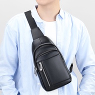 Genuine leather crossbody backpack BD9104