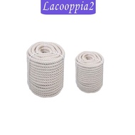 [Lacooppia2] Natural Cotton Rope Strong for Pet Toys Rope Basket Tug of War