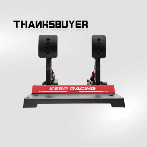 Simagic P1000-F P1000-FRS 2-Pedal Set Sim Pedals Racing Pedals Non-Hydraulic Version with Load Cell 