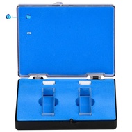 Quartz Cuvette,Spectrophotometer Cuvettes 10 mm Path Length, 45mm Height, 3.5 ML Capacity - 2 PCS