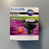 飛利浦 Philips Master LED MR16 CRI90 7w GU5.3 12V 15D 3000K 燈杯