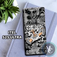 CC3/ Flexible rubber softcase for ITEL S25 Ultra/one piece anime character Motif/case ITEL S25 Ultra