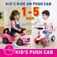 RETRO PUSH CAR Retro 4 Wheels Ride On Toy Car | Baby Push Car | Baby Gliding Walker Sliding Step Swi