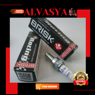Busi Brisk Satria FU Cooper Aerox Nmax Pcx Lexi R25 Ninja 250 Original Busi Brisk Racing Berkualitas