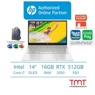 HP Pavilion Plus 14 (Gold/Silver) Laptop | i7-1255U | 16GB RAM 512GB SSD | 14" OLED 2.8K | RTX2050 | W11 | MS OFFICE+BAG