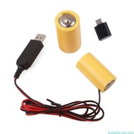 jenniferag.my Universal 3V LR14 C  Eliminators with Type C Adapter Replace 2Pc 1 5V C  for LED Light