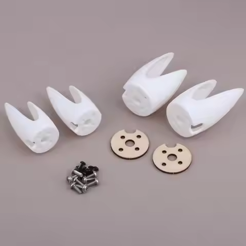 Brushless Dual Generator Motor Mount – 3D-Printed Base for RC Glider (1306/1806/2204/2212)