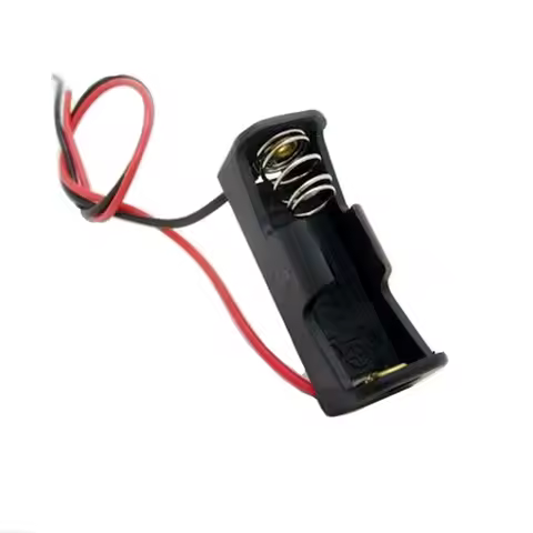 12Pcs Heavy Duty Portable Battery Holder Box for 12v23a Batteries 2 X 15V Aa Battery Case Wire Conne