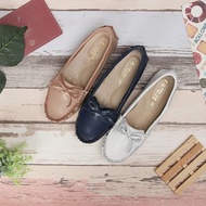 MIT真皮蝶結豆豆鞋 1DR46