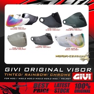 GIVI VISOR SMOKE TINTED FOR M50.1 VENTO,M35.0 SCUDO,M30.1 CIELO,M30.2 PRESTO,M30.3 D-VISOR,M33.0 ARI