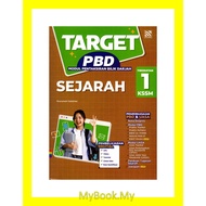 *BARU* MyB Buku Latihan : Sejarah Tingkatan 1 - Target PBD Modul Pentaksiran Bilik Darjah (Pelangi)