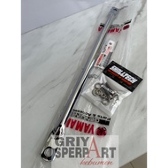 tutup tromol dan panel Rem belakang Rx king asli original crome set baut custome stenlis