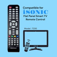Compatible For Isonic Smart TV Television Remote Control