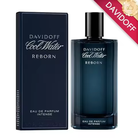 Davidoff Cool Water Eau de Toilette Aromatic Men's Cologne With Notes of Coriander Mint Lavender Amb