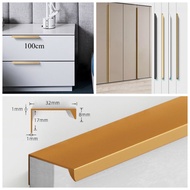 1M Minimalist Cupboard Door Handle Long Invisible Cupboard Handle Minimalist Cupboard Handle