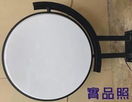 ~廣告舖~  圓形燈箱 廣告燈箱 圓形招牌(黑框)(直徑:60cm)