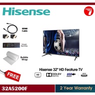 [ Delivered by Seller ] HISENSE 32" inch A5200F Series Bezel-Less HD TV / Television 电视 (32") 32A5200F