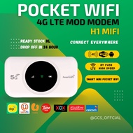 Modified Unlimited 4G LTE H1 Pocket WiFi Router Portable WiFi Modem MiFi Router Unlimited Hotspot D6