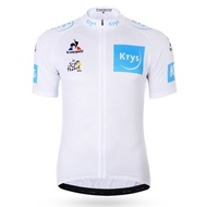 Hàng Có Sẵn Áo Thi Đấu Đạp Xe Tour De France 2022 Quần Áo Đạp Xe Chấm Bi Trắng Xanh Lá Vàng Áo Đạp X