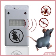 Salzburgstore Electric Ultrasonic Home Warehouse Mouse Rat Mosquito Repellent Pest Controller