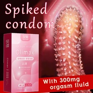 Hot sale 10pcs kondom berduri men condom with spikes tahan lama condoms New Original 避孕套 安全套