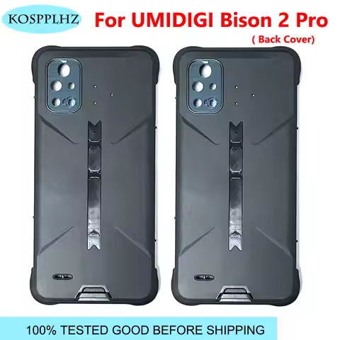 KOSPPLHZ 100% New For Umidigi Bison 2 PRO Cellphone Protective Battery Case Back Cover Battery Cover