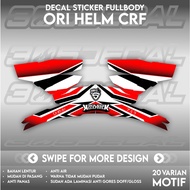 Sticker decal helm Ori CRF part 1 | decal helm | decal sticker