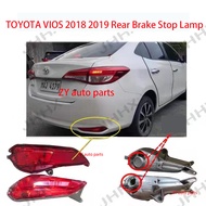 Rear Bumper Light REFLECTOR For TOYOTA VIOS 2018 2019 Rear Brake Stop Lamp