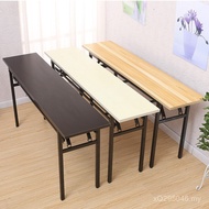 Simple Narrow 140 Rectangular Long Table Dining Table Dormitory Table 80 Folding 12030 Wide Conferen