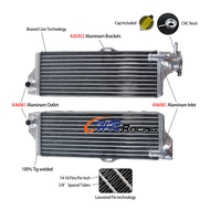 FOR  HUSQVARNA TC250 XLITE 2009 2010 2011/TE250 XLITE 2010 2011New Left and Right Aluminum Radiator