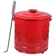 ❤♚❤ 1 Set Incense Burner Burn Money Container Ancestor Money Incinerator Incinerator Trash Can Smudg