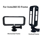 Horizontal Frame &amp; Vertical Frame Side Open Fixed Border Bracket Mount Adapter For Insta360 One X3 Panorama Camera Accessories