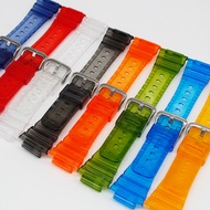 Transparent color Watch Strap for DW5600 5000 5025 5030 / GW-B5600 / GWX-5600 / GW-M5600 5610 / GLX-