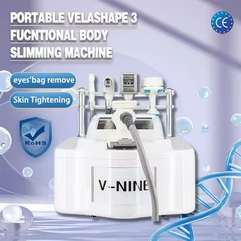 Vela Shape V9 Vacuum RF Slimming Machine Weight Loss Skin Tightening Face Lifting Machine