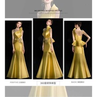 ☥ 9Sbird Formal Evening Dress For Women Plus Size 2024 Party Female Banquet Long Fishtail Ninang
