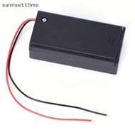 (sun) 9V Volt PP3 Battery Holder Box DC Case With Wire Lead ON/OFF Switch Cover （MY）