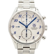 TAG Heuer 豪雅卡萊拉系列 CAS2111 銀色錶盤男士腕錶
