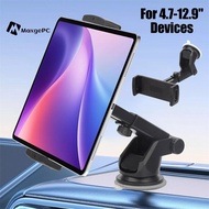 [MaxgePC] Suction Cup Tablet Car Phone Holder For Samsung Galaxy Z Fold 4 3 2 Stand Adjustable Mobil