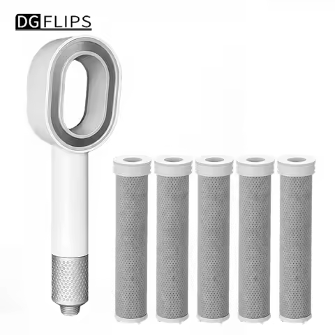 Luxury Filter for Shower head High Output Carbon Fiber Filter Shower Water Filter to Remove Chlorine